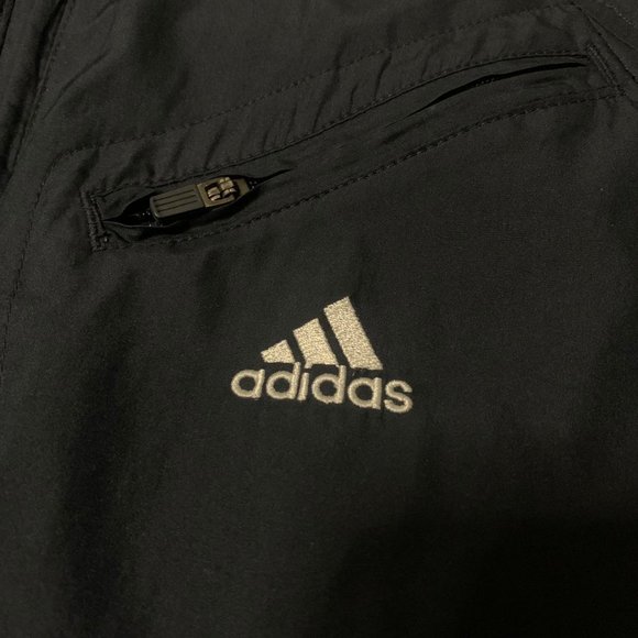 navy blue adidas windbreaker with hood - Picture 3 of 3